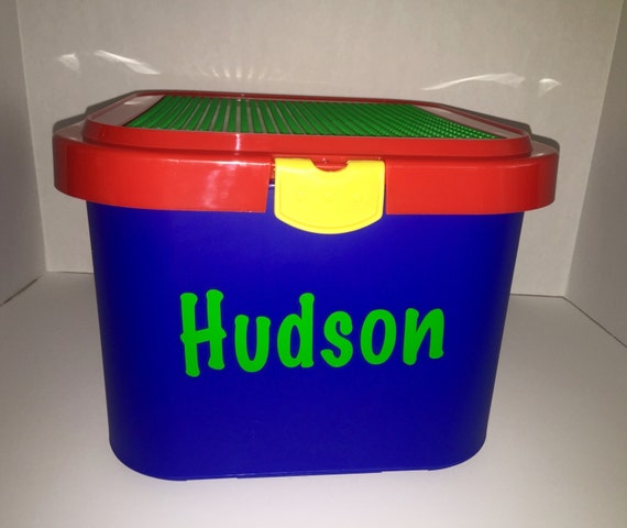 large container of legos