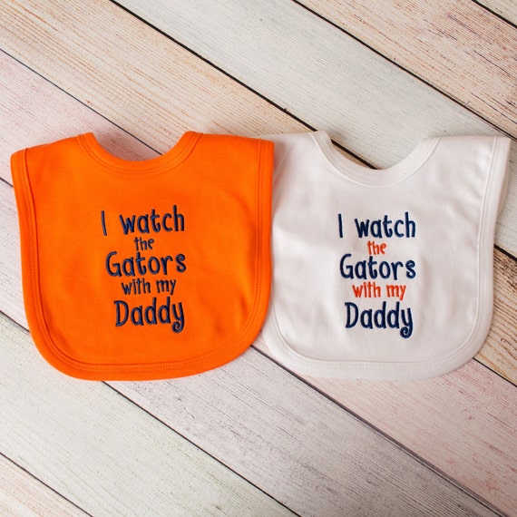 University of Florida Gator Football Bib Florida Gator Baby