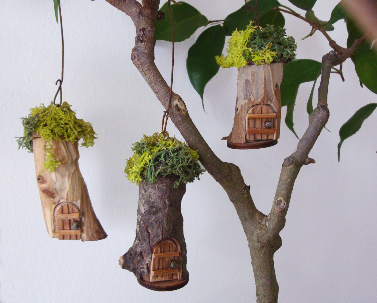 hanging fairy garden ornaments