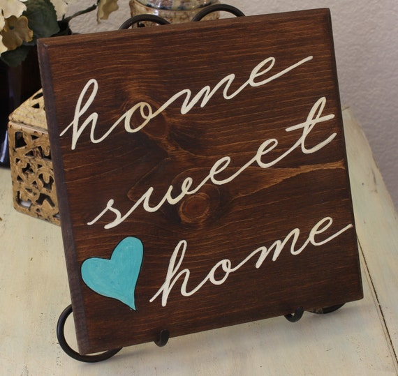 personalized home decor wooden sign by VintageMoonStudios on Etsy