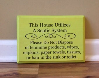 Bathroom Signs Septic Systems view septic system signsgagirldesigns on etsy Bathroom Signs Septic Systems view septic system signsgagirldesigns on etsy