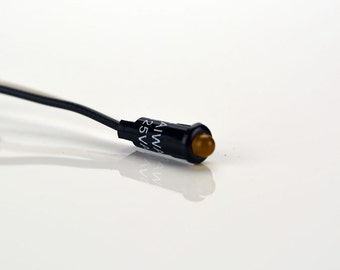 LED - Panel Light - (AMBER) - Steampunk - Indicator Light