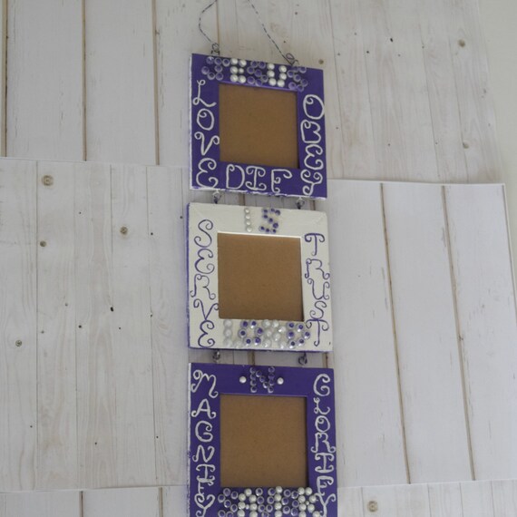 Wood Picture Frame Christian Wall Art 5 x 7 picture frame