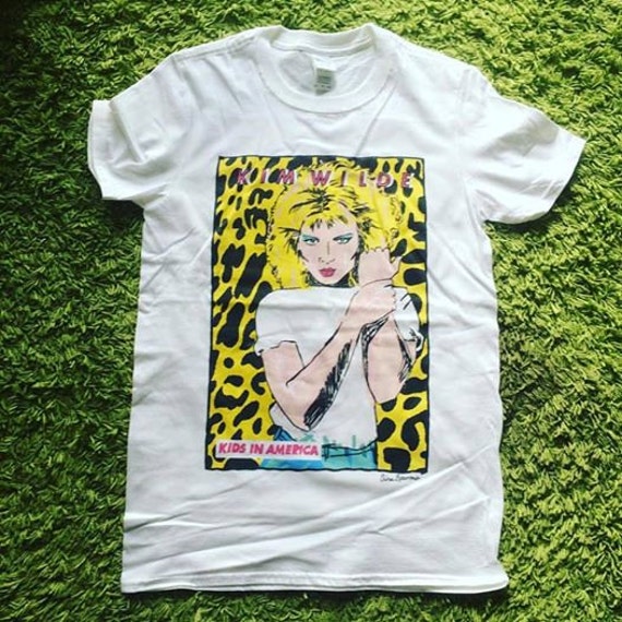 kim wilde t shirt