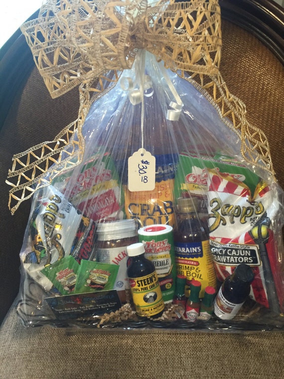 Louisiana Gift Basket by CajunCreationsGandM on Etsy
