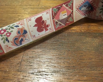 Taiwan Washi Masking Tape - Tiles