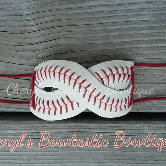 Baseball Twist Leather Bracelets made from Real Baseballs with