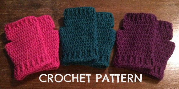 gloves fingerless how crochet Fingerless Crochet Pattern Gloves