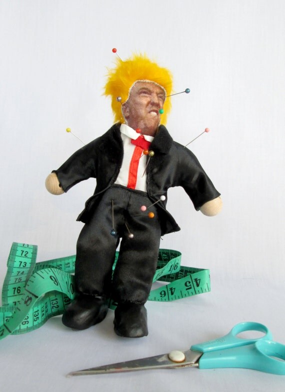 Anti Trump T Trump Pin Cushion Trump Voodoo By Marijonesdesign
