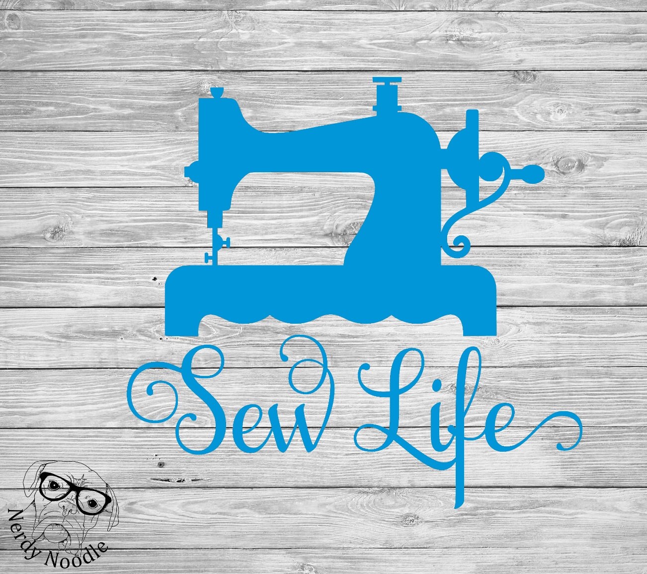 Sew Life Decal Sewing Decal Sewing Machine Decal Seamstress