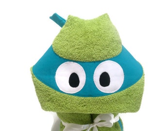 Personalized Baby Boy Gifts Baby Boy Shower Gift Toddler Boy Gift Baby Shower Gift Boy Ninja Turtles Hooded Towel Boy First Birthday Gift