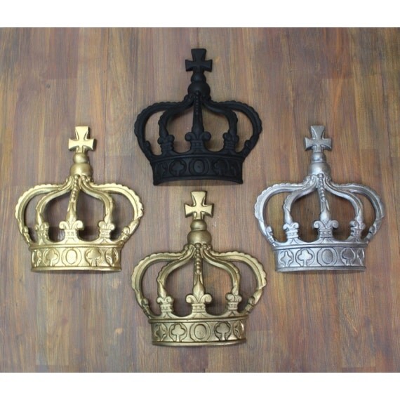 Metal Crown Wall Decor british royal cast iron crown for king or queen or princess Metal Crown Wall Decor british royal cast iron crown for king or queen or princess