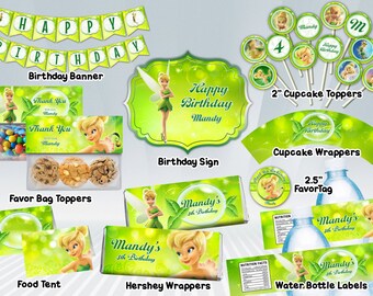 Tinkerbell Printable Party Package