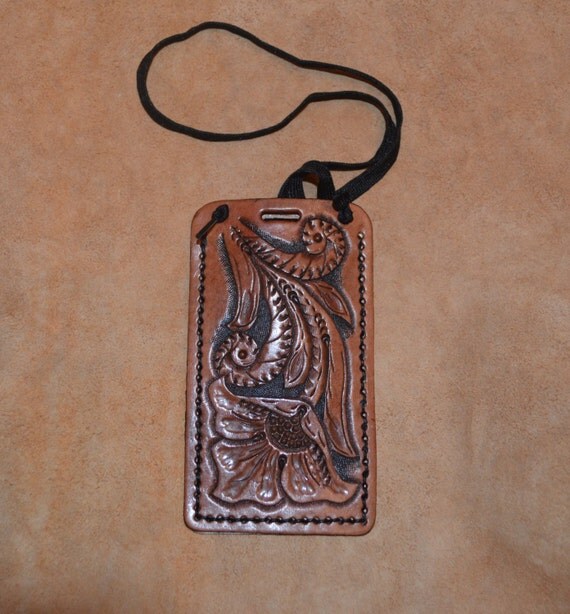 Leather Badge Holder by perryjoe74 on Etsy