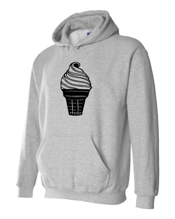 Ice cream Cone Hoodie Unisex sizes S M L Xl 2Xl 3Xl Comfy
