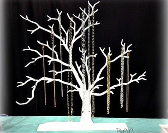 Metal Tree Jewelry Display, Chain Display