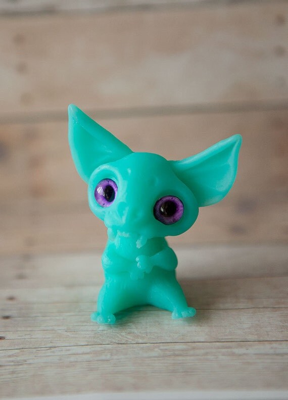 Baby Wendigo Glow in the dark resin toy