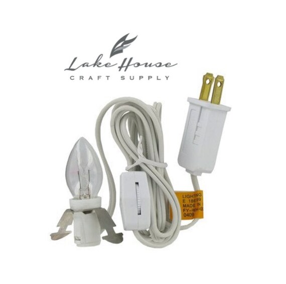 6 ft. Corded Night Light. Night Light with by LakeHouseCraftSupply