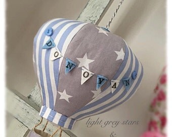 Hot Air Balloon Mobile - custom made - personalised