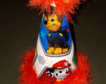Handmade paw patrol hat