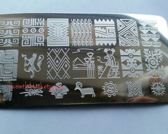 Nail stamping plate for stamping nail art- JQ-L11