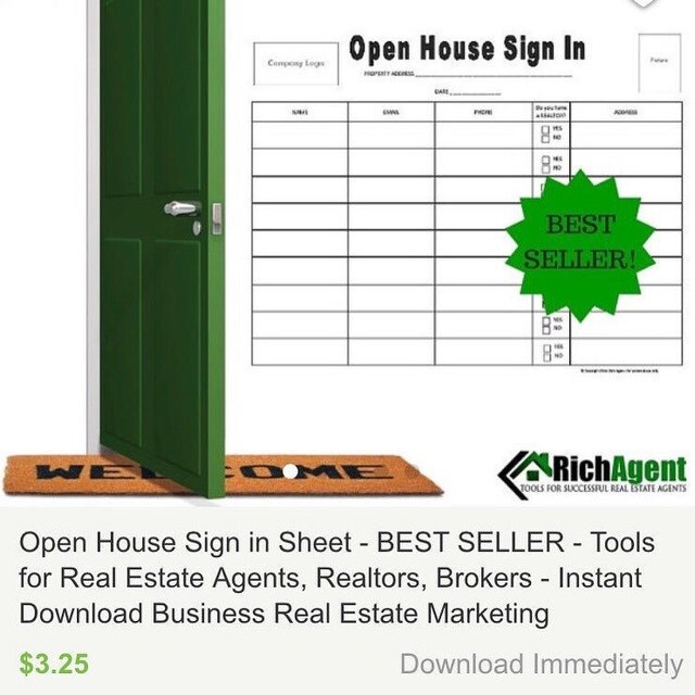 real estate agent success tools and resources by richagent on etsy