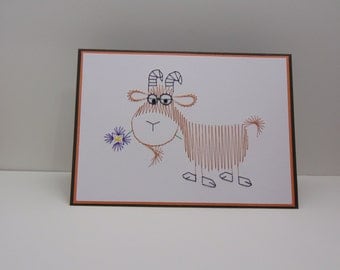 cards print greeting 4x6 Farm similar to Hipster Birthday Items Animal Happy
