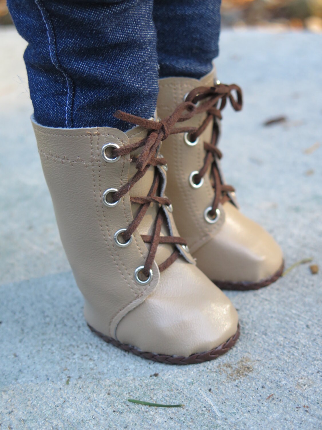lace up doll boots