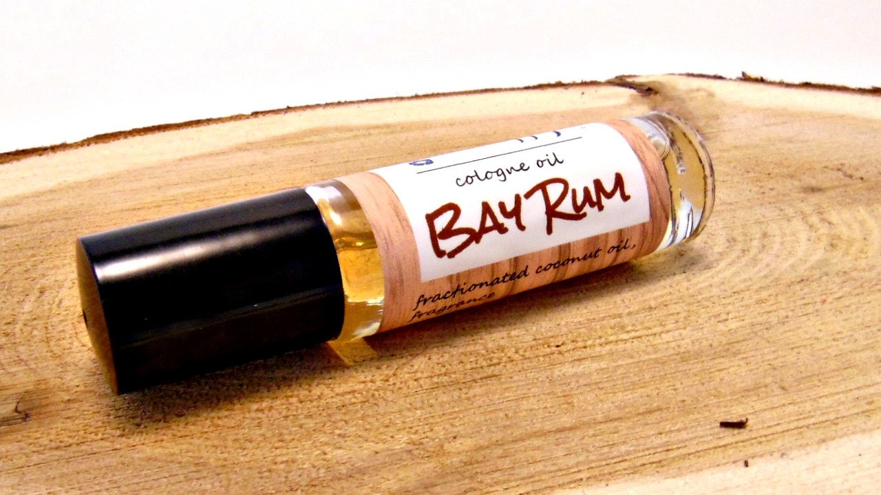 Bay Rum Cologne for Men Exotic Spices Orange Patchouli
