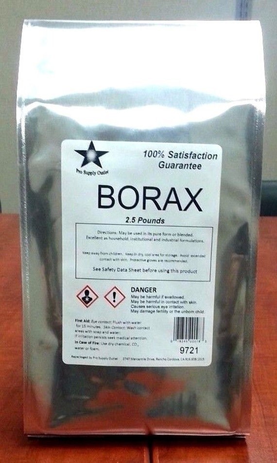 Borax by 20 Mule Team 2.5 Lb Pack FREE SHIPPING 9721