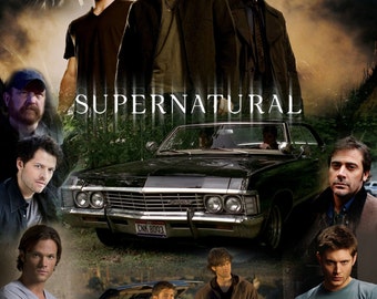 Supernatural Inspired Men of SupernaturalThrow Blanket