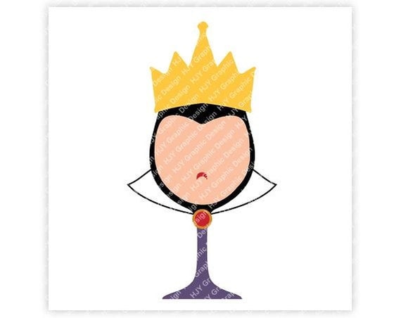 Download Disney Evil Queen Snow White Villain Food Wine Glass