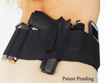 Womens Carry Concealed Undercover Belly Band Gun Holster - Hidden Heat 4