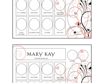 Mary Kay tray insert Botanical Effects by PinkAttitudeDesign
