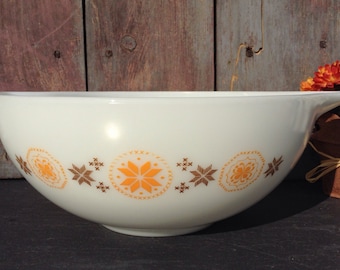 Pyrex Town And Country Cinderella Bowl #444~4 Quart Nesting/Mixing Bowl