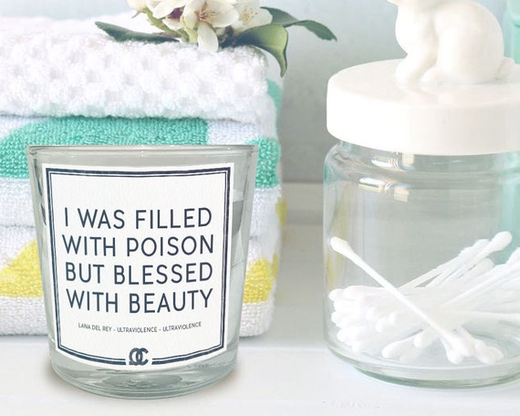 Lana Del Rey Ultraviolence Quote Candle Was By Quotecandles Candle