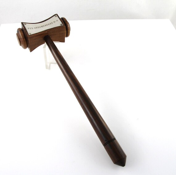 Antique/old auctioneers gavel by DeDienst on Etsy