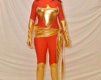 Xmen Dark Phoenix Spandex/Lycra Costume