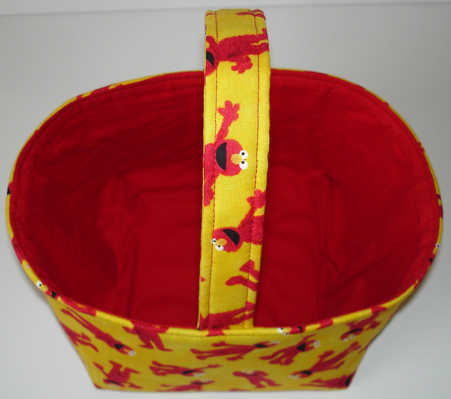 Elmo Easter Basket Sesame Street Easter Basket Elmo Fabric