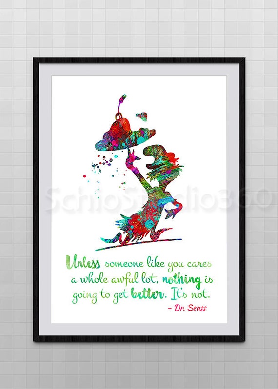 Dr Seuss Wall Decor dr. seuss watercolor art print green eggs and ham poster-sam Dr Seuss Wall Decor dr. seuss watercolor art print green eggs and ham poster-sam