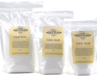 Citric Acid , ,soap making supplies, creams, lotions, balms. 16oz-64oz