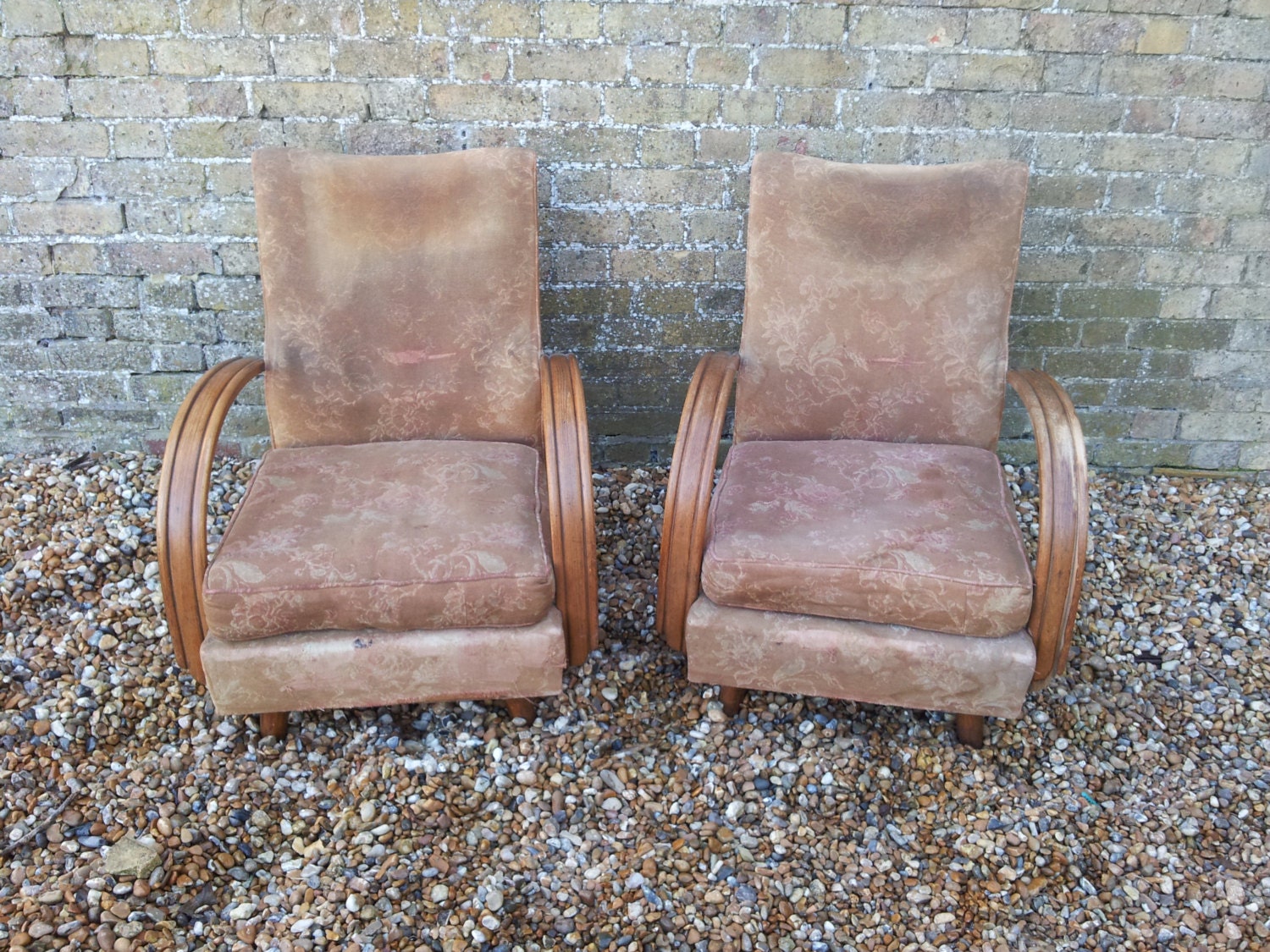 Pair Of 1941 Cc41 Utility Furniture Bentwood Rocker Armchairs Art Deco Armchairs Art Deco Bentwood Beech Bentwood Chairs Haute Juice