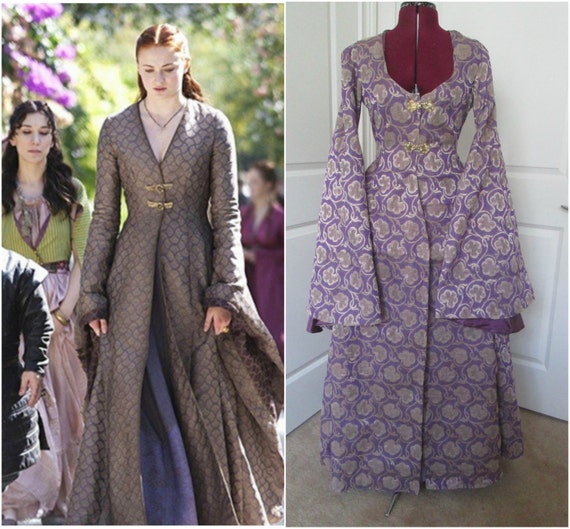 Sansa Stark Gown Game Of Thrones Costume GoT Cosplay