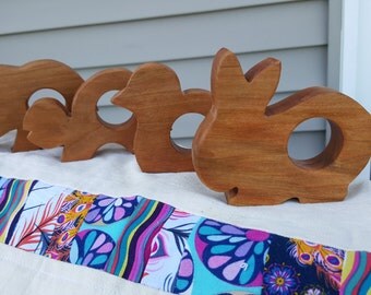 wooden napkin holder, egg holders