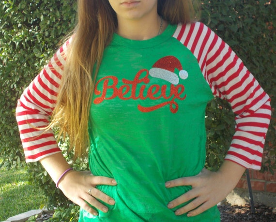 Boutique Raglan Christmas Shirts