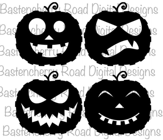 Halloween SVG Pumpkin Pumpkin Face Bundle Halloween SVG