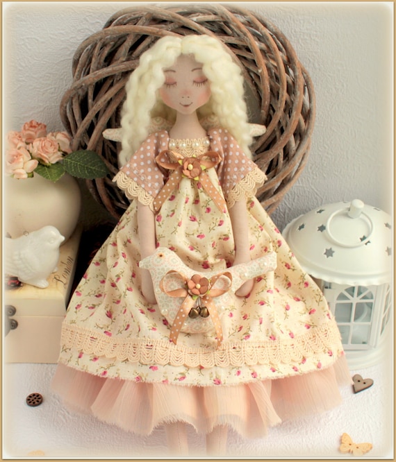 stuffed angel doll