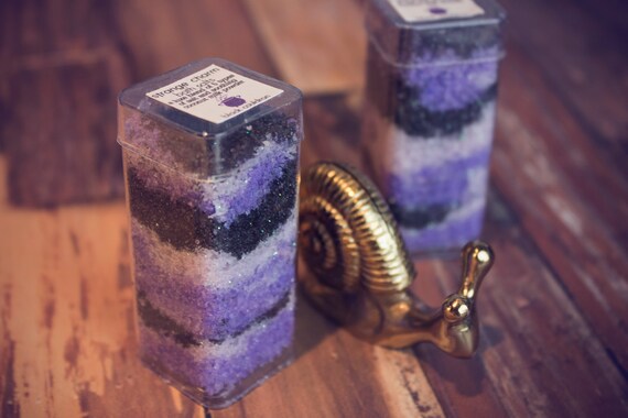 Black Cauldron Bath Salts goth gift soothing relaxing