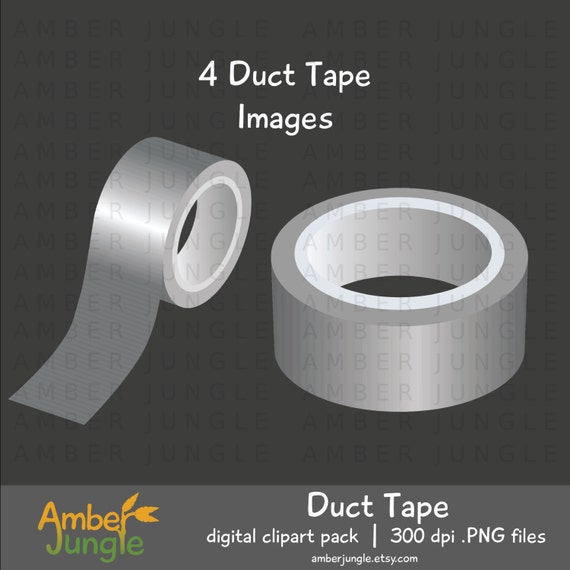 Duct Tape Roll Clipart Instant Download Duck Tape Clip Art
