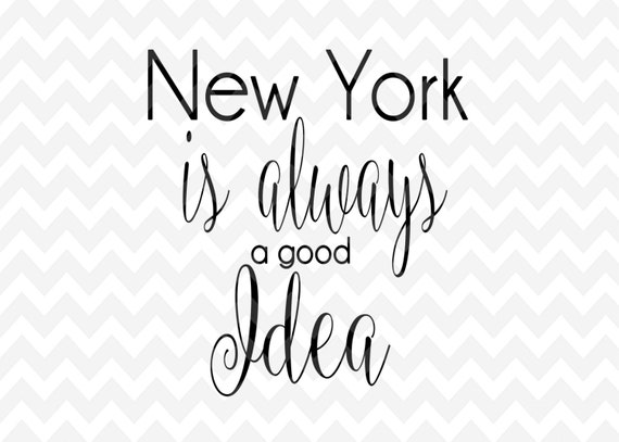 Download New York SVG City Clip Art PNG Cameo Cricut Silhouette